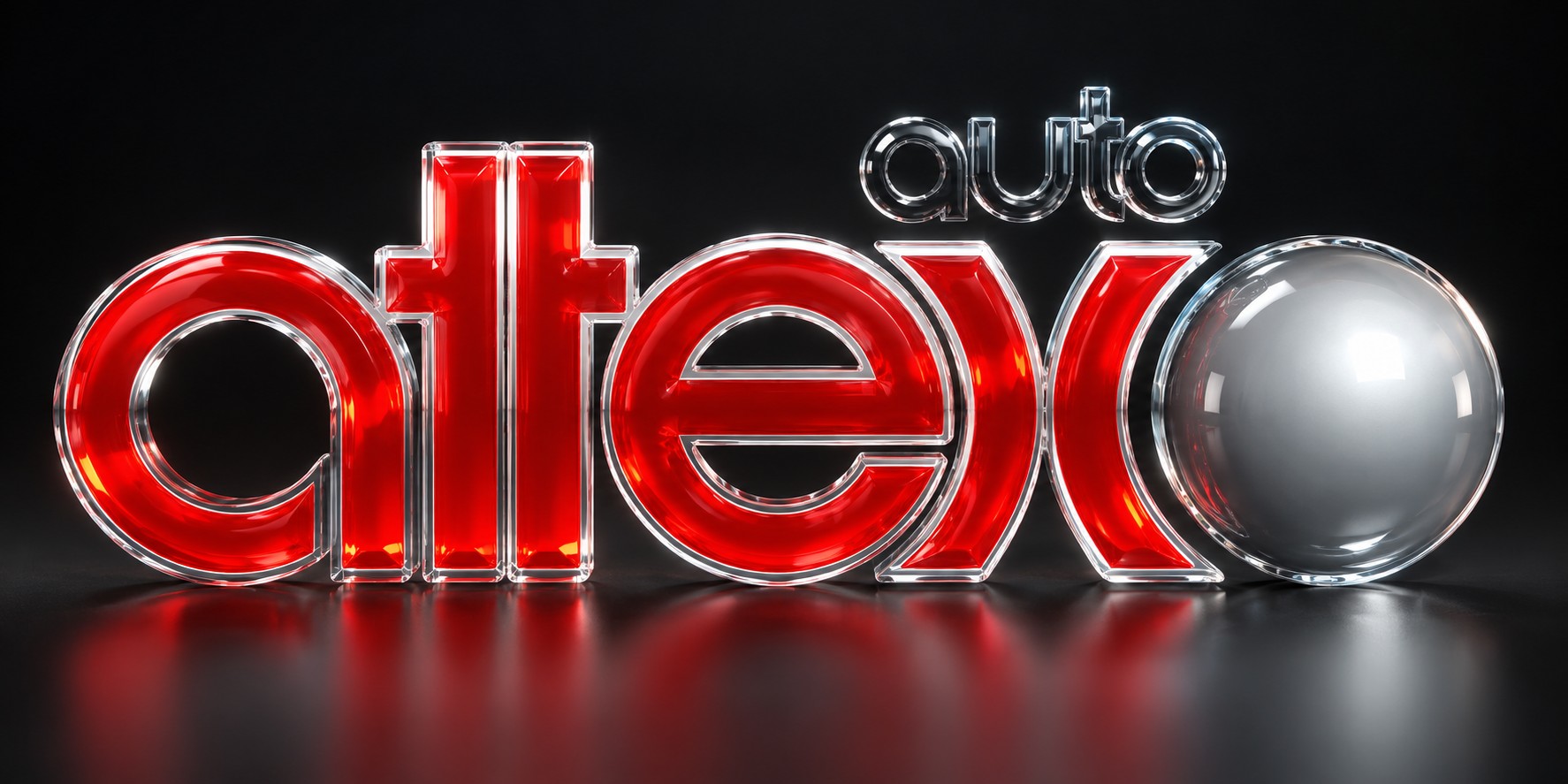 Attex auto — 3D-логотип